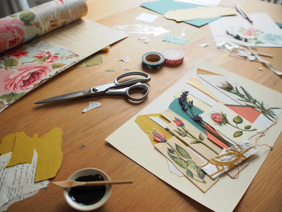 Creative Collage Process